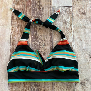 Captiva‎ by Christina striped bikini top size L